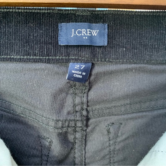 J. Crew Black Corduroy Skinny Pants/Jeans - Picture 5 of 7
